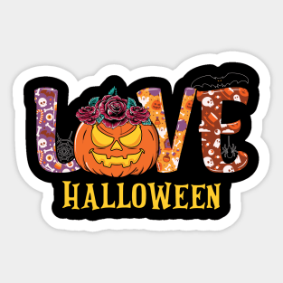 Love Halloween Sticker